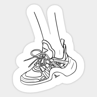 Sneakers Sticker